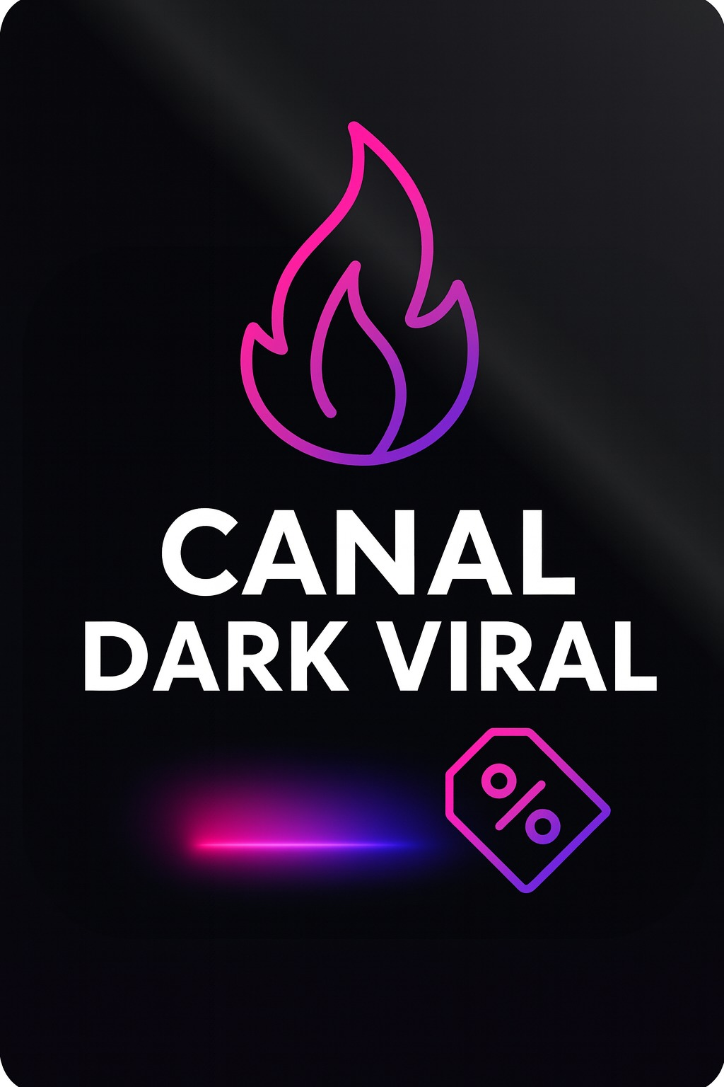 CANAL DARK VIRAL - Logo Oficial